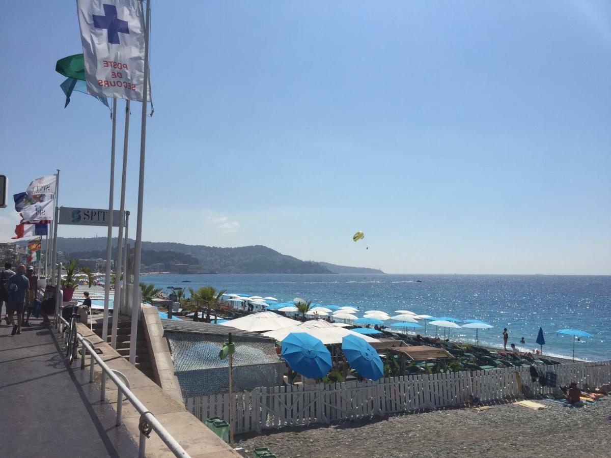 Beachfront Apartment Promenade Des Anglais Nisa Exterior foto