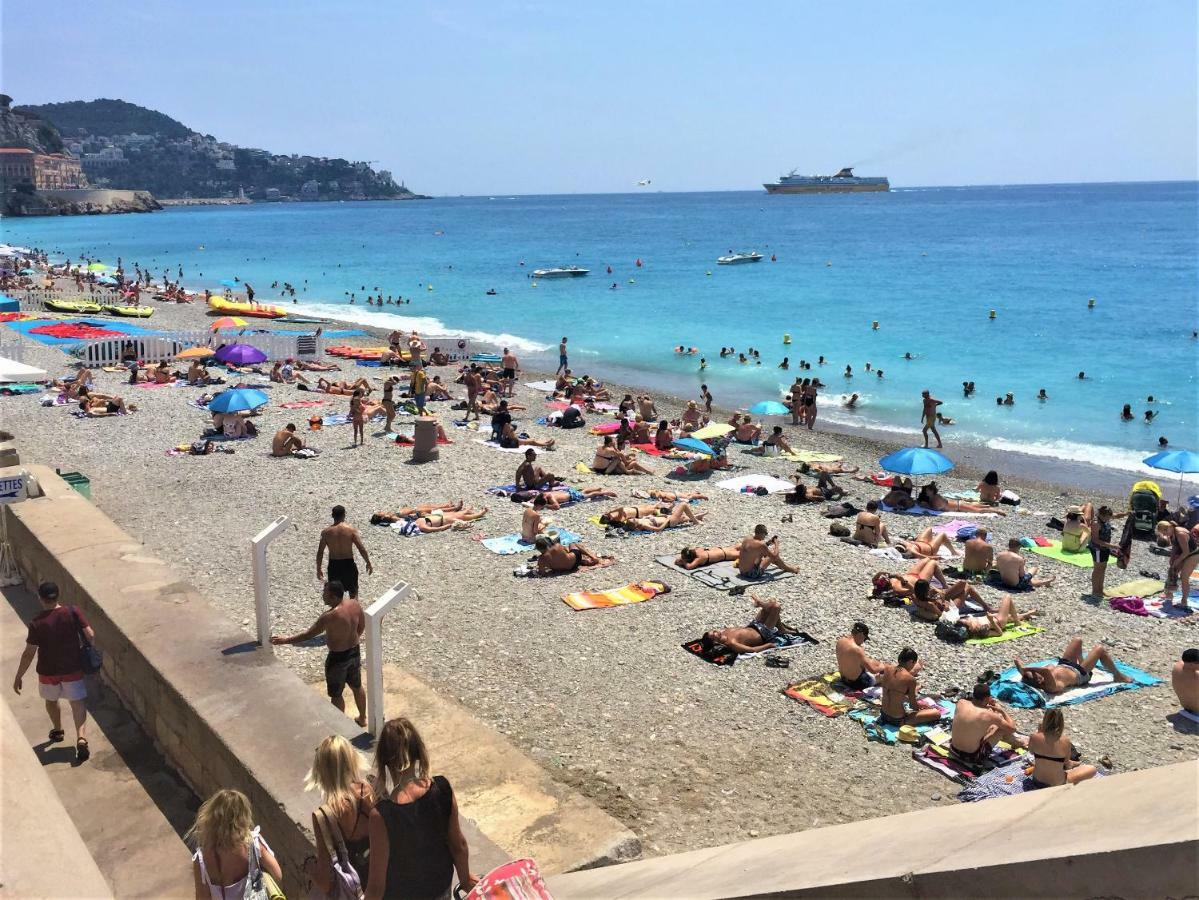 Beachfront Apartment Promenade Des Anglais Nisa Exterior foto